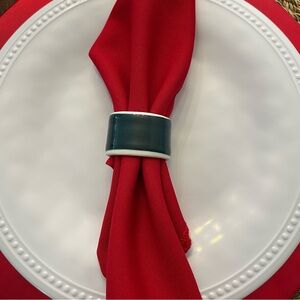 Napkin Rings - Set of 4 Original Hand Painted